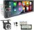 Pantalla Bluetooth para coche, radio 1 DIN táctil CarPlay de 6,86″, compatible con iOS/Android, Mirror Link, cámara trasera, carga Type-C/USB, micrófono, EQ y SWC