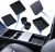 5 accesorios para Tesla Model 3 2024-2026, organizador de consola central, bandeja de silicona, caja de almacenamiento para reposabrazos, caja oculta y portavasos