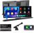 Pantalla exclusiva de 11,3″ con Android Auto y CarPlay, soporte estable, doble navegador GPS, Bluetooth, Siri y Google para coche y caravanas