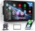 Radio 2 DIN de 7″ con Android Auto y CarPlay inalámbricos, Bluetooth, FM, control por voz Siri, 2 USB, SD, AUX, vídeo online, Mirror Link, cámara trasera y control de volante