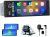 Radio universal 1 DIN con pantalla táctil de 6,36″, CarPlay/Android Auto, carga Type-C/USB, micrófono, FM, EQ, WiFi, GPS, Bluetooth, USB, SWC y cámara trasera
