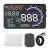 HUD Head Up Display para coche de 5,5″, pantalla de velocidad en parabrisas, compatible con OBD II/EUOBD, medición de kilometraje