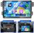 Radio Hikity Android 4G+64G para Suzuki Splash/Ritz 2008, pantalla táctil de 9″, 2 DIN, CarPlay y Android Auto inalámbricos, FM/RDS, BT, GPS, WiFi, SWC, Mirror Link, cámara y micrófono