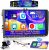 Radio Android 15 2+64G para VW Golf 5/6, Skoda, Polo, Passat, Tiguan y Touran, CarPlay inalámbrico, Android Auto, pantalla táctil de 9″, Bluetooth, navegación, FM/RDS y WiFi