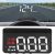 HUD OBD2 multifunción para parabrisas de coche, indicador con pantalla clara de alta definición
