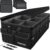 Organizador de maletero FORTEM para coche, caja plegable SUV con compartimentos, tela Oxford 600D, base antideslizante, correas ajustables y tapa blanda, 85 L
