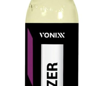 Descontaminante férrico Vonixx Izer 500 ml, limpieza de llantas, pintura y motor, fórmula pH neutro sin ácido, elimina óxido, polvo de freno y partículas metálicas
