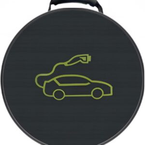 Bolsa para cable de coche eléctrico compatible con Kia Niro I 2018-2022, organizador de cables de gran capacidad, funda exterior para cargador EV, B