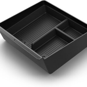 Organizador Spigen para bandeja de consola central antideslizante Tesla Model Y 2025 Juniper, solo Premium y Performance 2025/26, y Model 3 Highland Standard, Premium y Performance 2024/25/26