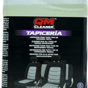Limpiador profesional de tapicería QM Cleaner para limpiar asientos de coche, neutraliza olores, para alfombras, tapicerías y Alcántara, 2 litros