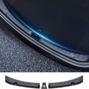 Protector de parachoques trasero para Tesla Model 3 Highland 2024 2025, accesorio ABS protector de umbral de puerta de maletero