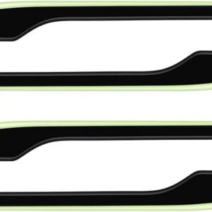 Pegatina luminosa Baceyong para manija de puerta compatible con Tesla Model Y y Model 3