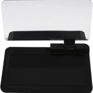 Qiilu H6 HUD para coche, Head Up Display compatible con navegación GPS y proyector para móvil