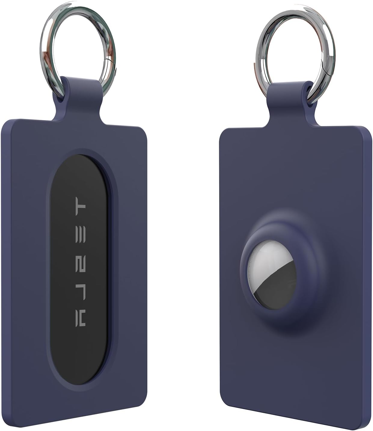 Llavero de silicona para Tesla, antirrobo y resistente a arañazos, accesorio para Tesla Model 3/Y/S/X, llavero localizador GPS