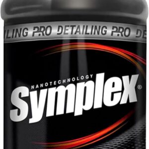 Restaurador e hidratador de plásticos exteriores de coche Symplex Plasti-K, no graso, protección UV, brillo satinado, resistente al agua y lluvia, detailing profesional, 948 ml