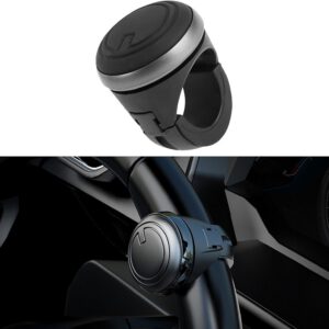 Pomo para volante de coche compatible con Tesla Model 3 y Model S, bola giratoria de asistencia al volante, negro