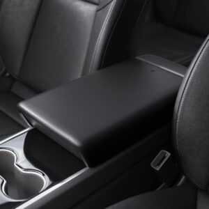 Cubierta Spigen para reposabrazos de consola central Tesla Model 3 2021-2023 y Model Y, negro