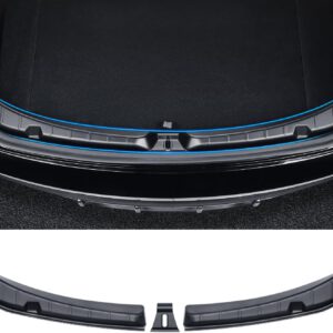 Protector de parachoques trasero para Tesla Model 3 Highland 2024 2025, protector TPE antirrayaduras para umbral trasero