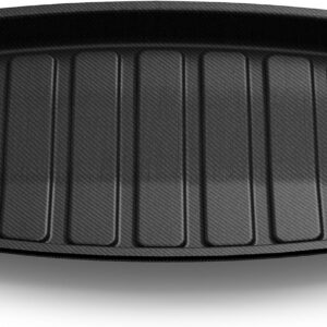 Alfombrilla Spigen para maletero trasero Tesla Model 3 Highland 2024, forro de maletero todo clima, carbono