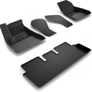 Alfombrillas impermeables y antideslizantes Spigen WeatherBloc para Tesla Model 3 Highland 2024