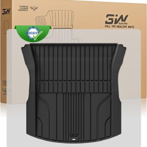 Set 3W de 3 alfombrillas de maletero para Tesla Model 3 Highland 2024-2026, Thorex todo clima, set completo de maletero