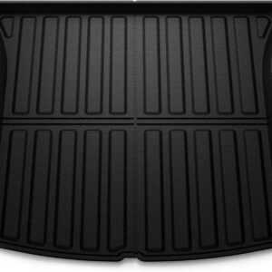 Alfombrilla Spigen para maletero trasero Tesla Model Y hasta 2024, todo clima, impermeable, fácil de limpiar, carbono