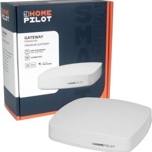 HOMEPILOT – Gateway Premium | Smart-Home-Central para integrar y controlar tus dispositivos Smart Home a través de la aplicación o interruptor | Compatible con Alexa, Google Assistant y más.