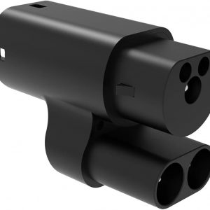Cargador de coche eléctrico CCS2 a conector TIPO 2, adaptador de cargador EV tipo 2, compatible con Tesla modelo Y S X 3
