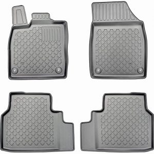MTM Alfombrillas de termoplástico para Volkswagen ID.4 2020-, Diseño a Cubeta, a Medida Antideslizante con Borde, cód. 3P 10883