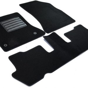 MTM SP-612 Alfombrillas a Medida en Velour para Citroen C4 Picasso I 5 asientos, de 10.2006 a 06.2013