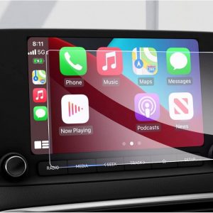 GAFAT [2 PZS] Compatible con Hyundai Kona Electric EV Hybrid 2020-2022 2023 Navigation Protector de Pantalla Nano para Kona 2021 Touchscreen, Antigolpes, 6H Antiarañazos [No para 10,25″ y 2024+]