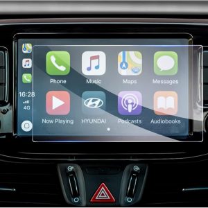 GAFAT Protector de pantalla para Hyundai i30 N Line/Fastback N/Combi Navigation 8 pulgadas 2017-2019, antigolpes, 9H resistente a los arañazos