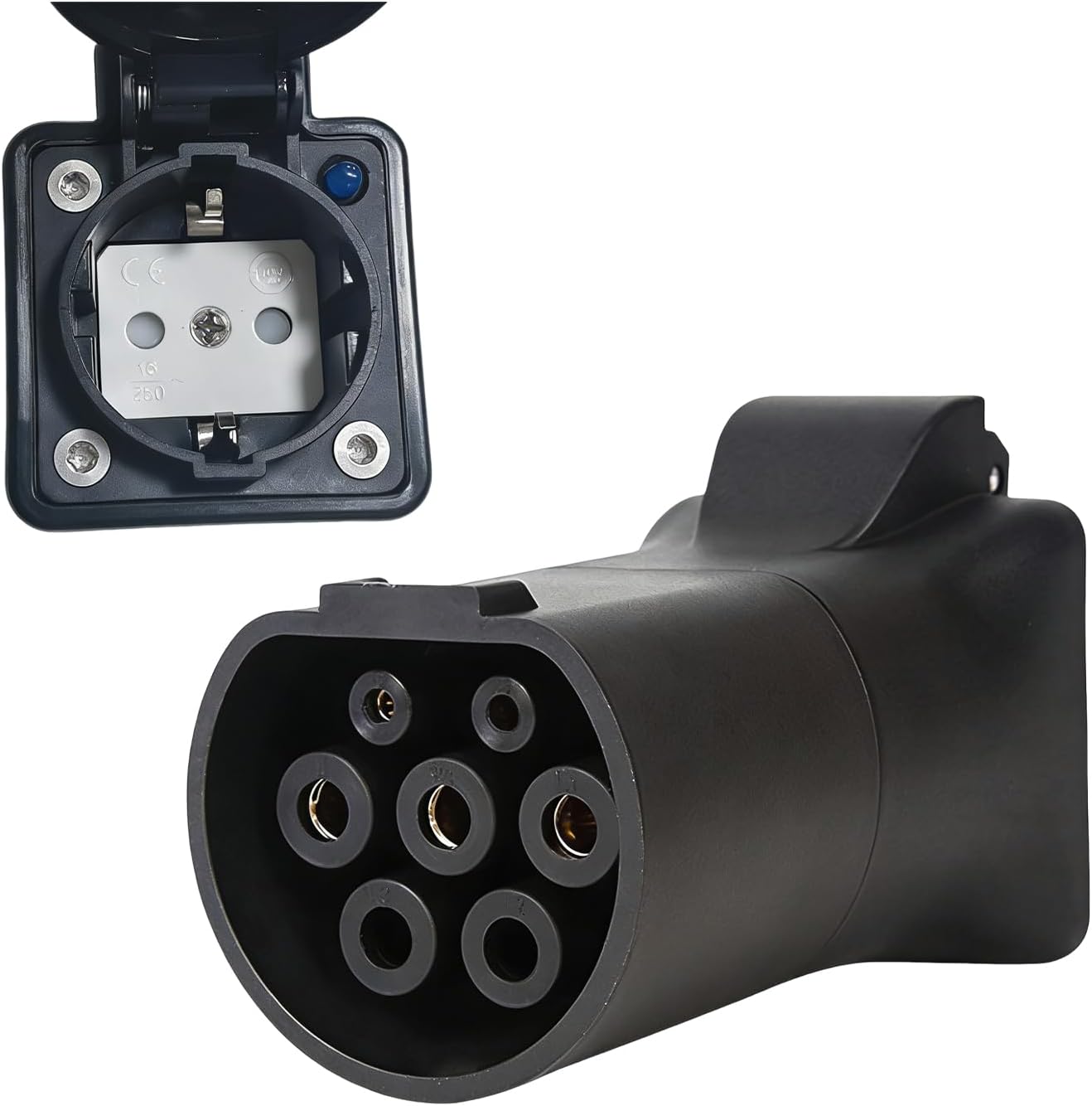 Adaptador V2L Tipo 2 a Schuko para MG4