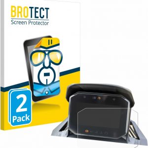BROTECT Protector Pantalla para Honda ADV350 4″ Protector Transparente (2 Unidades) Anti-Huellas