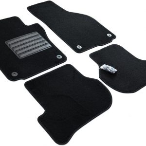 MTM SP-3674 Alfombrillas a Medida en Velour para Volkswagen Golf 5 – Golf 6 2003-2013 – Scirocco III 2008-2017 / Skoda Octavia II 2004-2013
