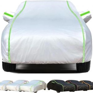 Funda Coche Exterior Interior para MG Cyberster (2023-), Lona Coche Antigranizo Impermeable Transpirable Fundas Completas para Automóviles Anti-UV Polvo Lluvia Nieve