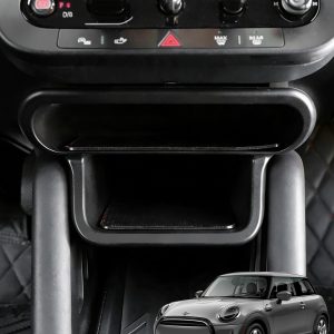 Caja de almacenamiento para consola central, compatible con Mini Cooper E SE J01 EV J05 2024 2025 Aceman, organizador de reposabrazos, bandeja de control, contenedor, almacenamiento, accesorios