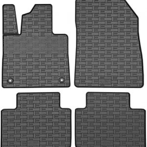 CIKCar Alfombrillas de Goma Compatible con Volvo EX30 2023- (4 Piezas + Sistema de fijación)