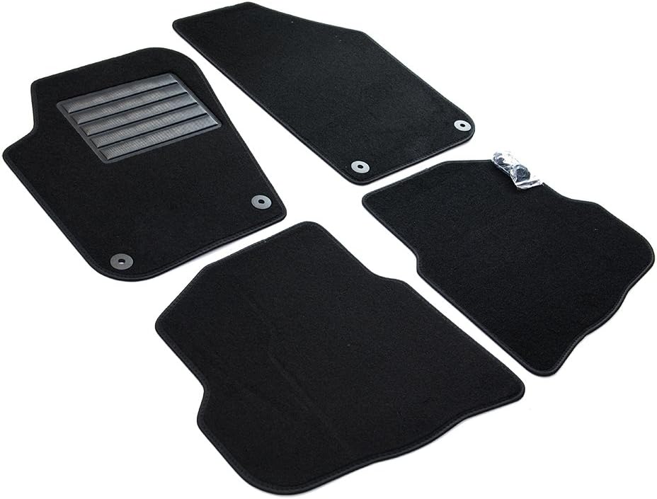 MTM SP-3744 Alfombrillas a Medida en Velour para Volkswagen Polo IV (9N) 11.2001>2009 / Fox 2004> /Seat Ibiza 2002>2008 - Cordoba 2002>2009