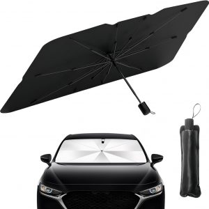 Parasol para Parabrisas Delantero de Coche para BYD Dolphin Surf, Plegable Paraguas Interior Paraso Delantero Coche, Bloquea Los Rayos UV, B