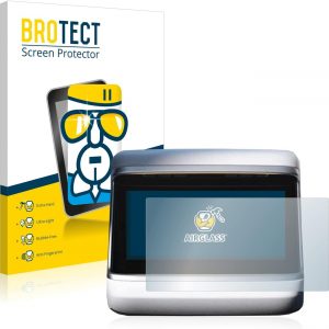 BROTECT Protector Pantalla Cristal para Tesla Model S Plaid 2023 (Pantalla trasera) Protector Vidrio – [Dureza 9H, Anti-Arañazos]