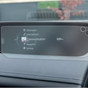 YEE PIN 2 unidades de 8,8 pulgadas compatible con Mazda MX 30 mx-30 2021 2022+ PET película de navegación Protector de pantalla GPS Protector de pantalla Navi Transparente