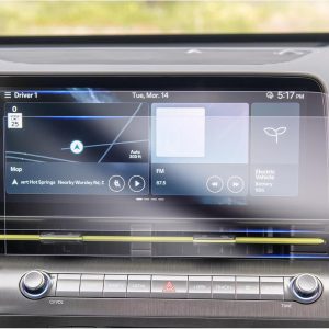 GAFAT Compatible con Hyundai Kona SX2 2024-2026 2027 12,3″ Navigation Protector de Pantalla, Kona 2025 Accesorios Nano Protector, Antigolpes, 6H Antiarañazos [2 PZS]