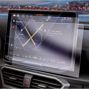 GAFAT [2 piezas] Compatible con Nuevo Cupra Born 2025 2026 12,9″ Navigation Protector de Pantalla, Nano Pantalla para Nuevo Facelift Cupra Connect 12,9″ TouchScreen, 6H Antiarañazos