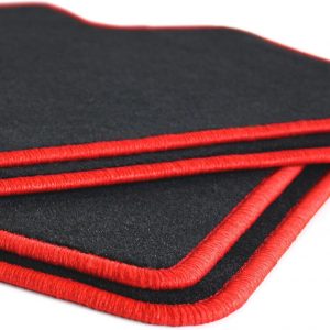 4 Piezas Alfombrillas de Moqueta Coche para Kia EV2 EV3 EV4 EV5 EV6 EV9, Alfombrillas Coche, alfombras Coche, Antideslizante, Ajuste, Red