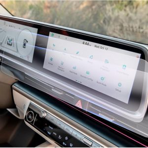 GAFAT Compatible con Hyundai Ioniq 6 2025 2026-2023 Navigation + Virtual Cockpit Protector de pantalla, Nano Protector de Pantalla para Pantalla táctil ioniq 6, Resistente a golpes, 6H Antiarañazos [2
