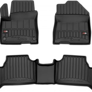 MOTOS Alfombrillas de Goma para Hyundai Kona Electric 2018-2023 Mejore la Comodidad de Sus Viajes con la Alfombra Antideslizante Car 3D- Alfombrillas de Coche para Varias Estaciones