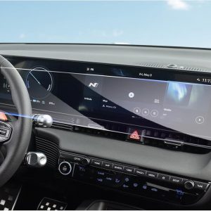GAFAT Compatible con Hyundai Ioniq 5 Facelift 2025 2026 2027 Navigation Protector de Pantalla, Ioniq 5 2025 Ioniq 5N N Line Navigation + Cockpit Protector de Vidrio Templado, 9H Antiarañazos