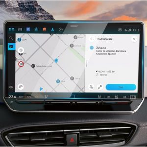 YEE PIN Compatible con Volkswagen VW ID3 ID.3 Facelift 2024-2026 Navigation Protector de pantalla, 9H Protector de pantalla de vidrio templado, para Volkswagen ID3 ID.3 Facelift Accesorios (12,9