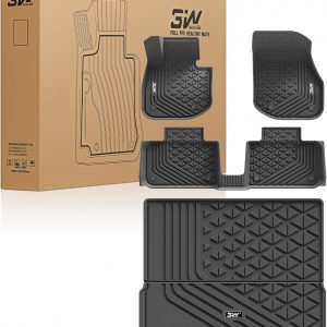 3W Alfombrillas de Coche y Maletero Compatible con BMW IX1 U11 2023-2025 2026(Compatible con X1 xDrive25e / PHEV), Thorex™ Alfombrillas para Todo Tipo de Clima (Non para IX/X1)